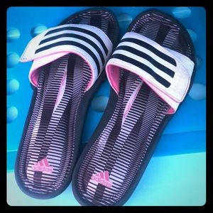 Adidas memory foam slides